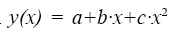 Quadratische Regression 01