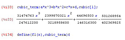 Kubische Regression 02